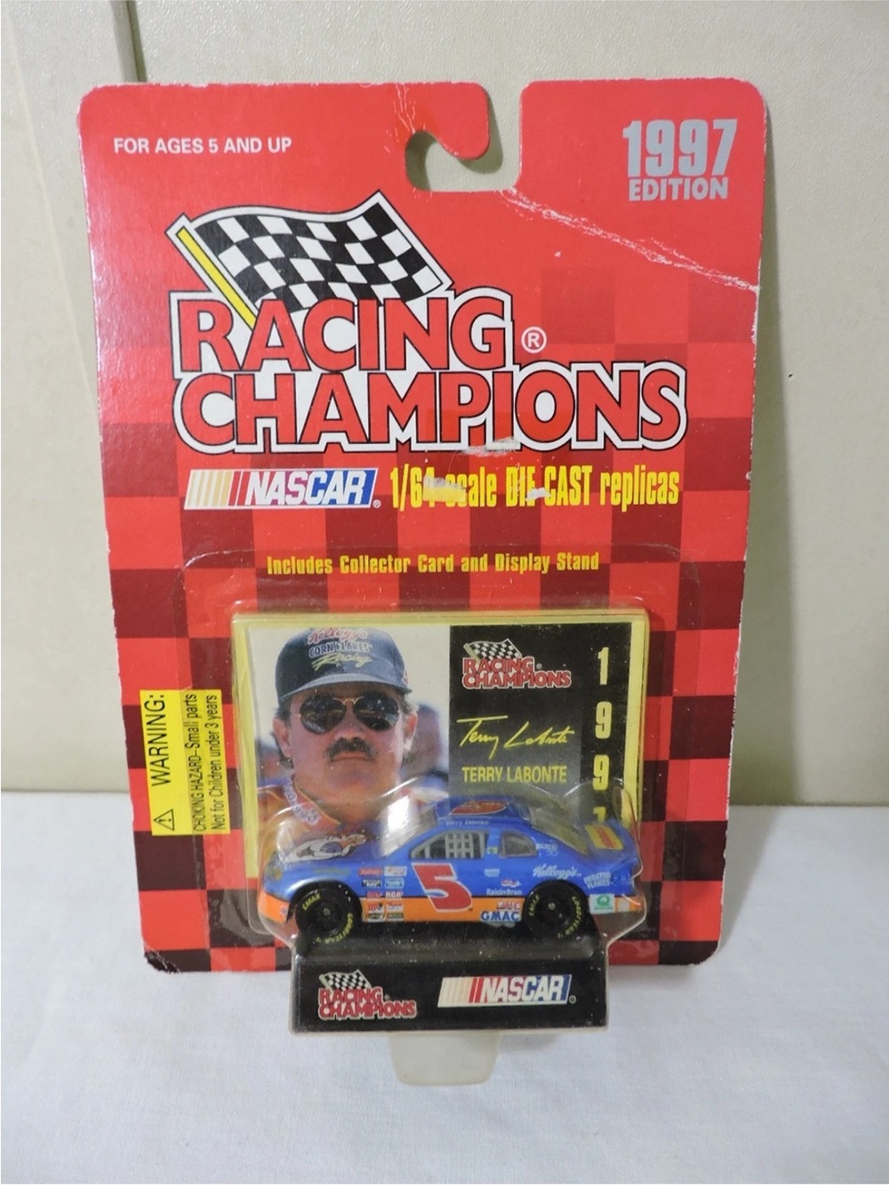 Racing Champions 1997 Terry Labonte Blue NASCAR Die-Cast Replica
